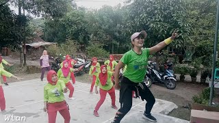 RIP LOVE // Dangdut Koplo #tiktok Senam Kreasi Choreography By Wian#cirebon