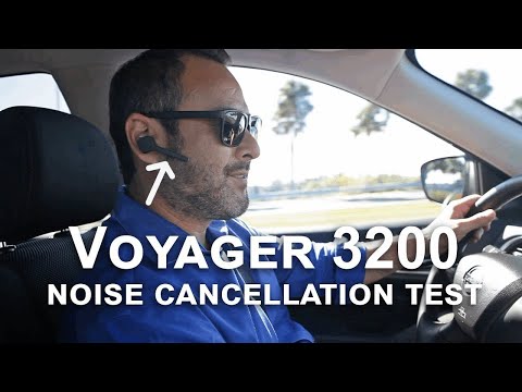 Plantronics Voyager 3200 Noise Cancellation Test