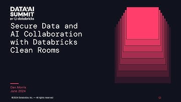 Secure Data and AI Collaboration with Databricks Clean Rooms