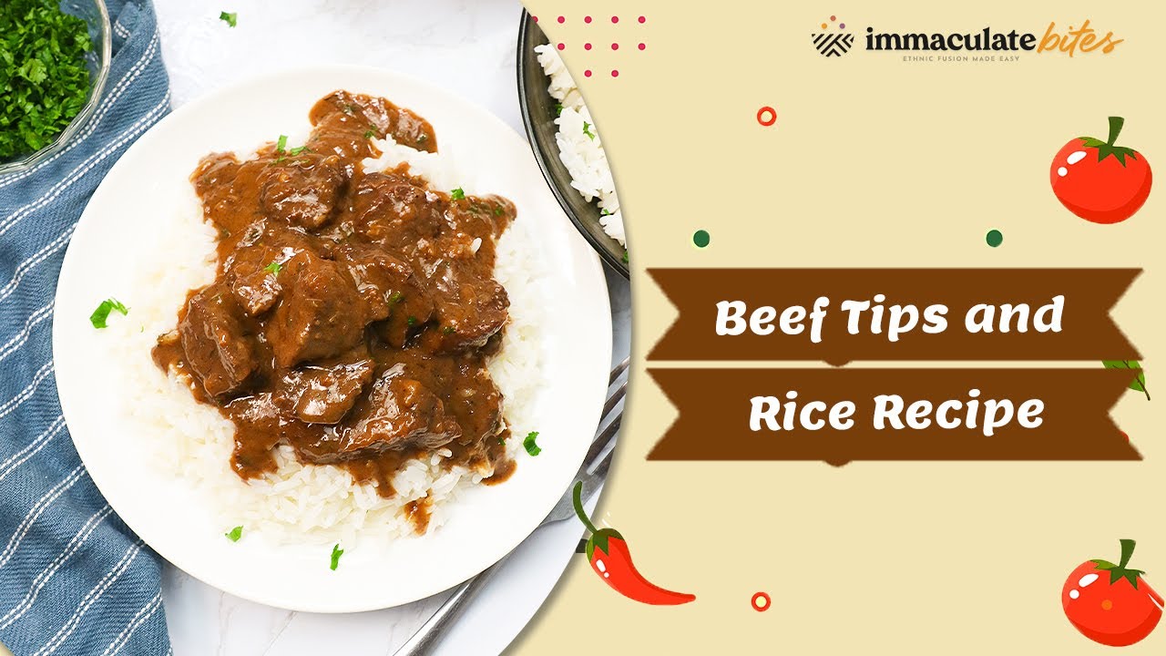 BEEF TIPS AND RICE - YouTube