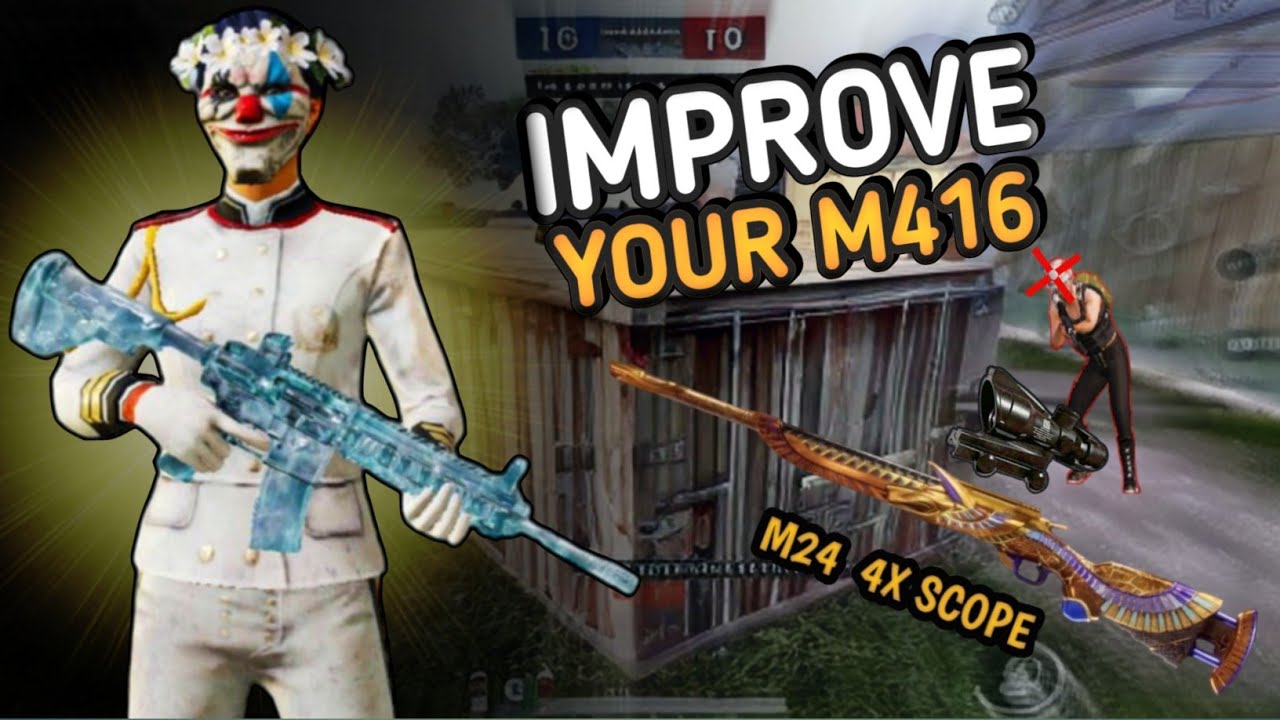 BEST TDM ATTACHMENTS TO CONNECT HEADSHOT WITH M416 & M24 !! TIPS AND ...