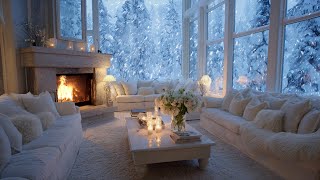 Gentle Piano Flow in Firelit Winter ❄️ A Quiet Soundscape for Focus and Inner Ease