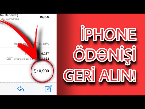 İPHONE ÖDƏNİŞİ GERİ ALIN! Bütün ödənişlərinizi geri alın!