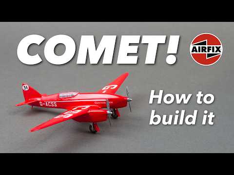 AIRFIX LIDL DE HAVILLAND COMET 1/72 - how to build it!