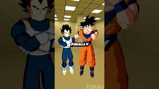 ☁️ BACKROOMS ☁️ - What if GOKU enters THE BACKROOMS - Found Footage