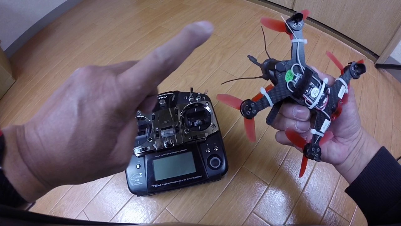 日本 walkera Rodeo 110  フタバ受信機取り付け&設定しました！