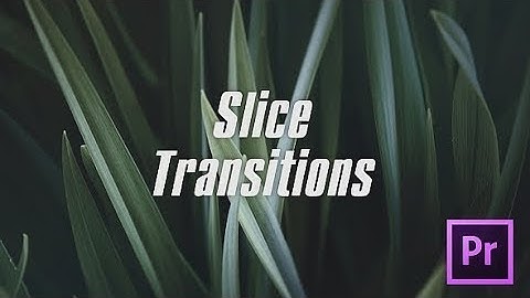 Slice Transitions | Premiere Pro Templates | Videohive