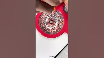 The Art of Balanced Chaos #spirographart #satisfyingart #asmr