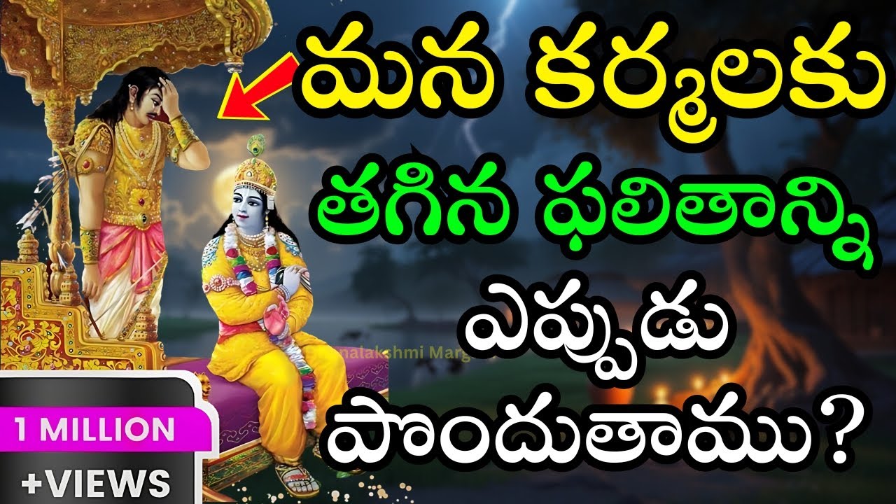 గత జన్మల కర్మఫలితాలు ఈ జన్మలో కలుగుతాయా? | Bhagavad Gita Spiritual Secrets in Telugu | Krishna Vani