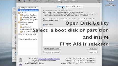 T-Apple Tutorial: Disk Utility