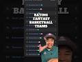 Rating NBA Fantasy Basketball Teams | Points | Category | Sleeper Lock In Mode | Yahoo High Score