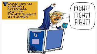 Trump Political Cartoons White House Drama Takes a Satirical Twist AUGUST 13
