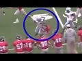 Female High School Kicker Viciously Levels Kick Returner