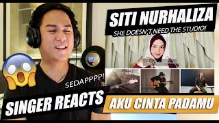Siti Nurhaliza - Aku Cinta Padamu | #MuzikDariRumah Showcase | SINGER REACTION