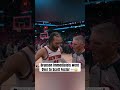 Brunson headed right for Scott Foster 🤨