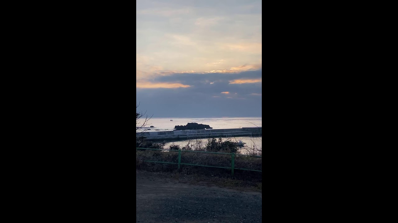 【2026年2月18日 朝】日の出の様子ライブ配信 - 宮城県南三陸町 カフェかなっぺより撮影