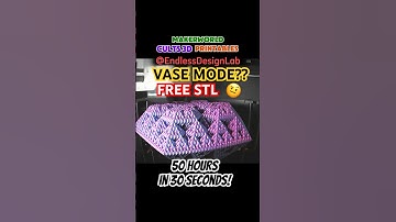 Massive 3D Printed Fractal Timelapse (Vase Mode) #3dprinting #structuralengineering #fractalgeometry