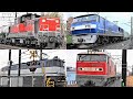 2020,3,14 貨物列車いろいろいっぱい28本 雨空に響くモーター音とエンジン音‼汽笛いっぱい 豪快ジョイント音を奏で力走する稲沢の貨物列車たち ダイヤ改正後初撮影‼汽笛ありがとうございました^^