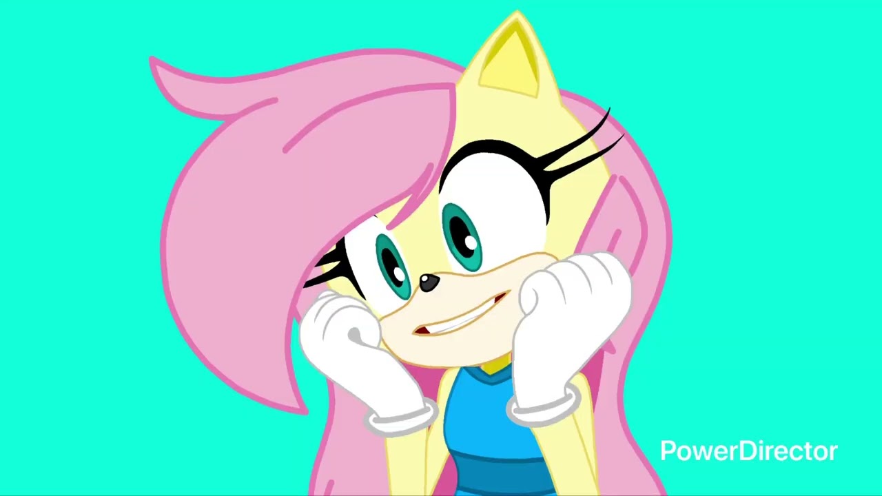 Fluttershy Kiss Knuckles (From The Wild)