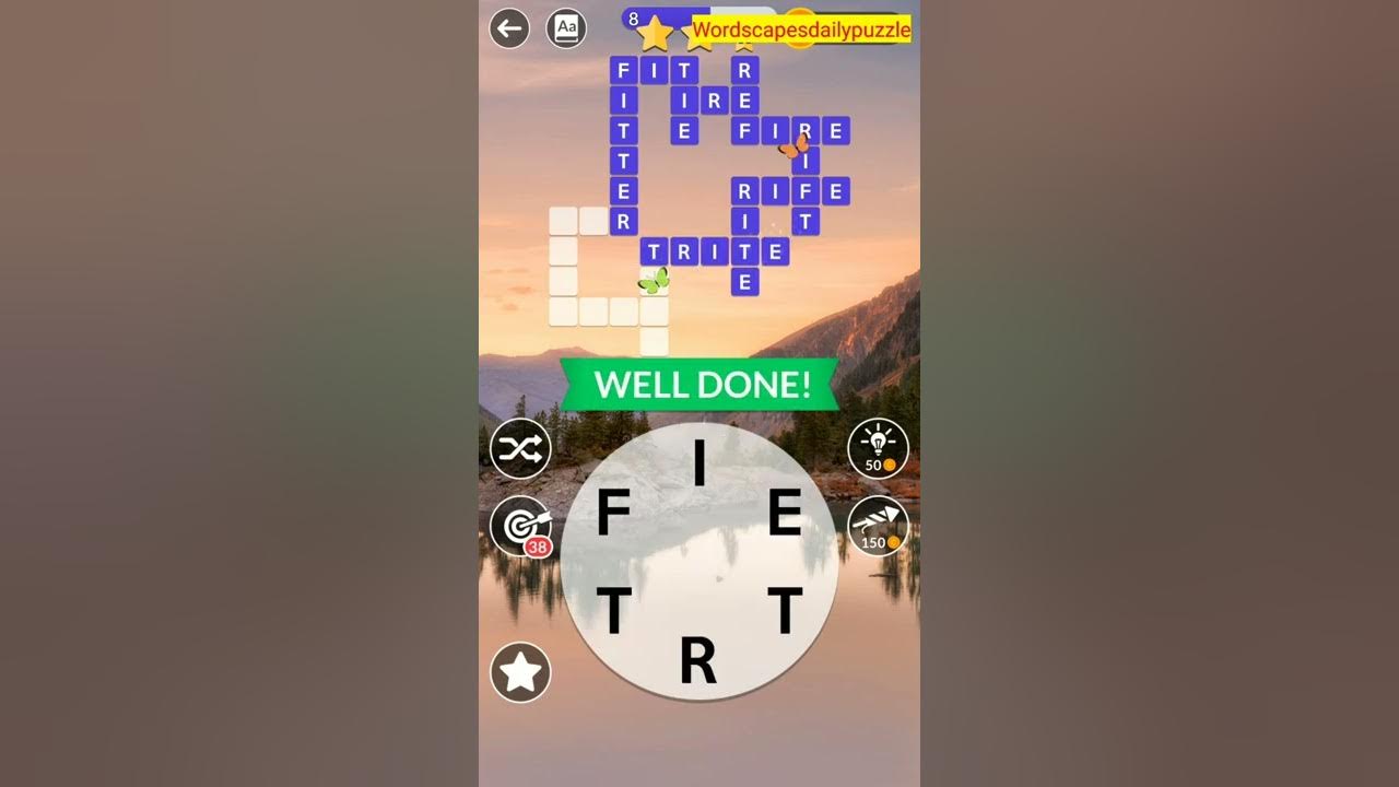 WORDSCAPES Daily Puzzle September 17, 2022 YouTube