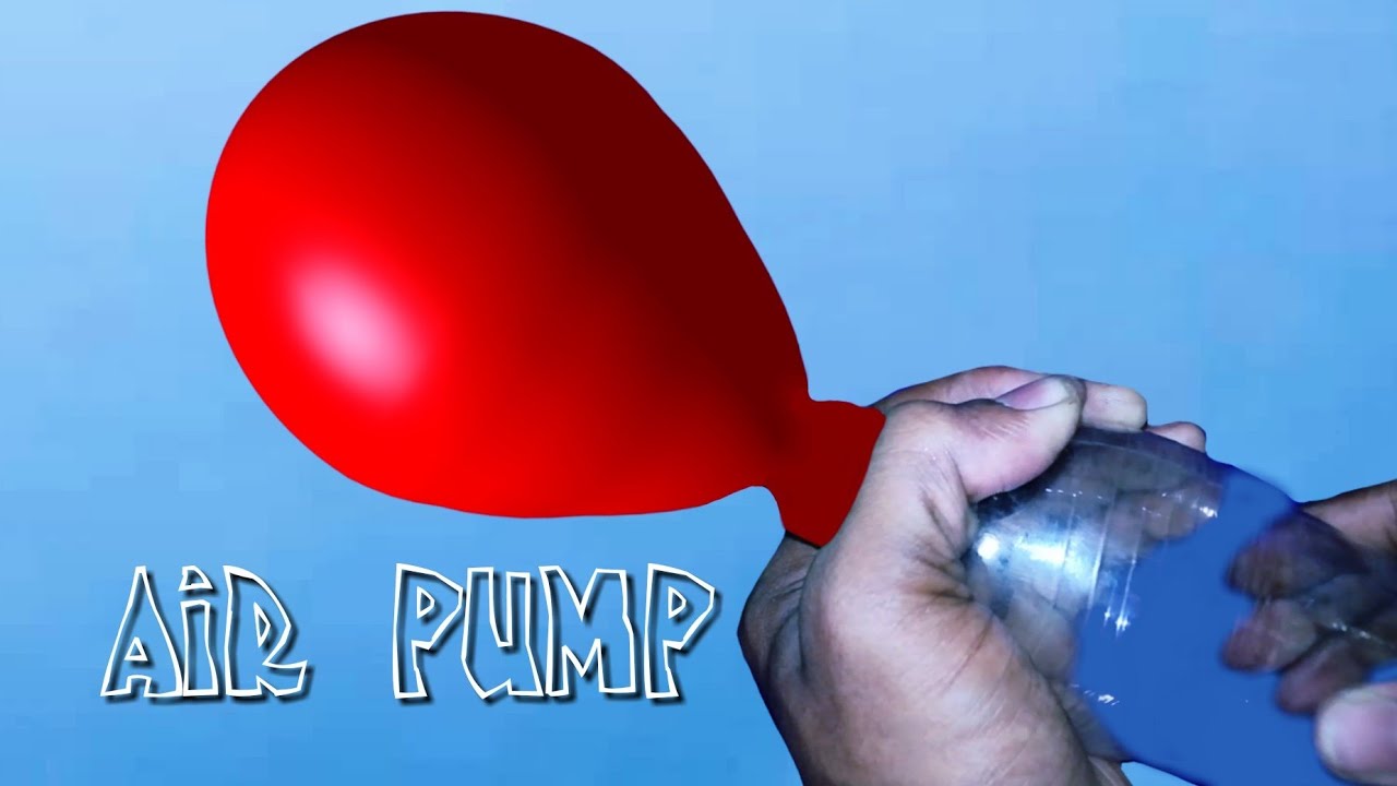 How to make Air Pump with a water bottle 360 DIY YouTube