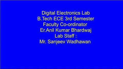 To verify IC 7400 NAND gate | NAND gate practical| #nandgate #7400