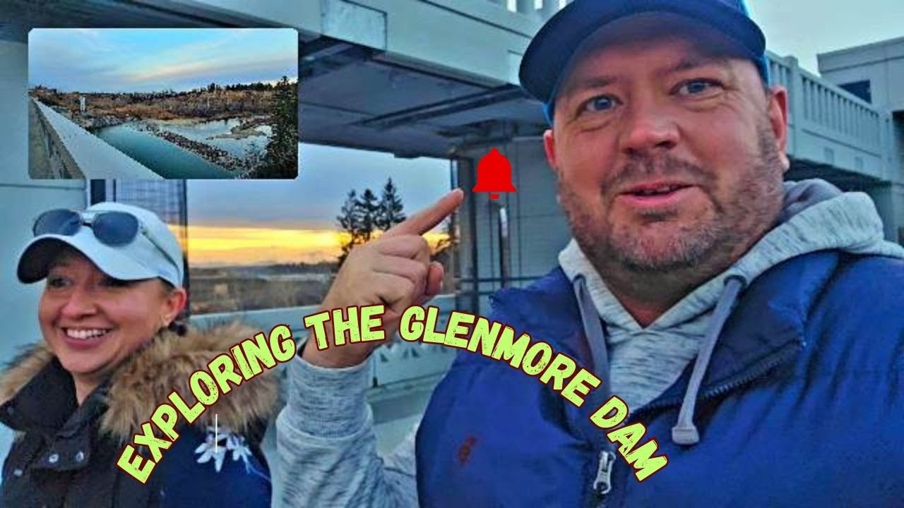 Calgary's Secret: The Stunning Glenmore Dam. Unique things to do in Calgary Alberta.