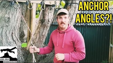 Basic Anchor Angles Explained! (Climbing & Caving Focus) - A Video by Joel Self - Outdoor Instructor