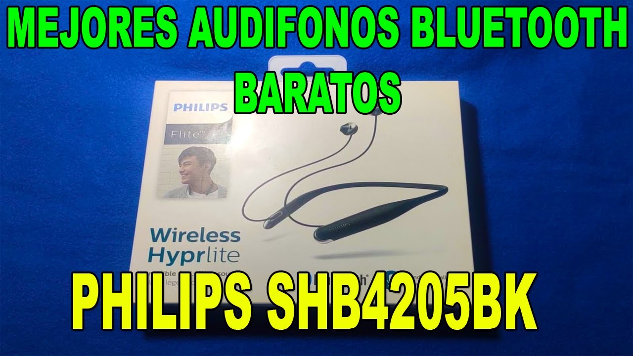 PHILIPS FLITE SHB4205🔥MEJOR AUDIFONO CALIDAD PRECIO🔥UNBOXING EN ESPAÑOL -  YouTube