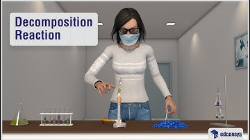 Decomposition Reaction | 3D Explainer Video |10th Science | English Medium