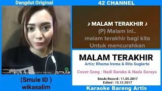 Malam terakhir karaoke bareng Wikasalim
