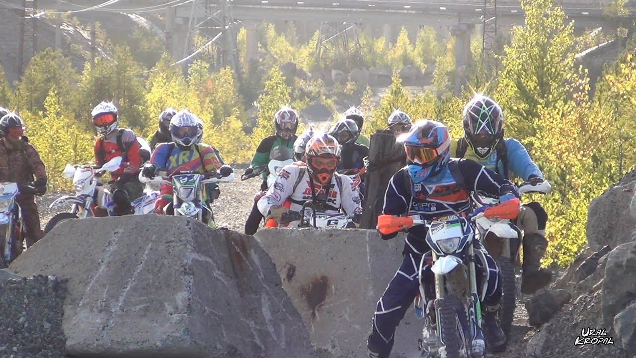 Массовое эндуро в Асбесте.