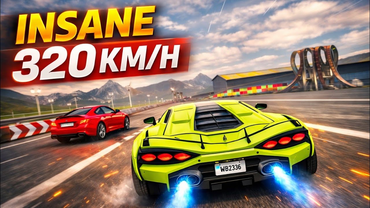 Extreme LAMBORGHINI Car Stunt Master 2026 - Horizon Driving Simulator 3D - Android gameplay 