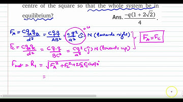 Q.19 Chapter 1: Electric Charges | Solution to numerical problem from Nootan ISC Physics - Class 12