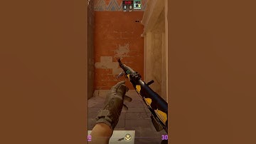 Self Pop Flash For Take Connector On Anubis In CS2 #cs2 #shorts
