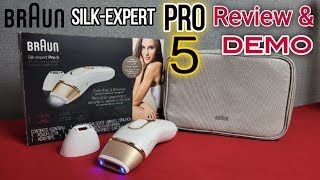 Braun Silk Expert Pro 5 Лазерная эпиляция | Распаковка и быстрая демонстрация