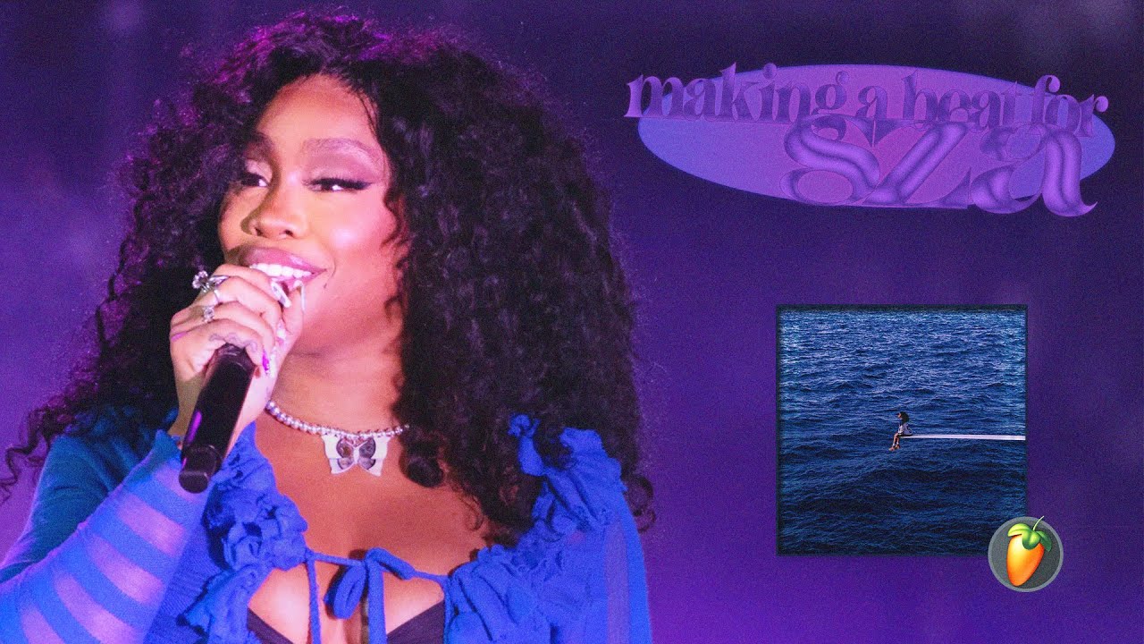 making a smooth beat for sza in fl studio