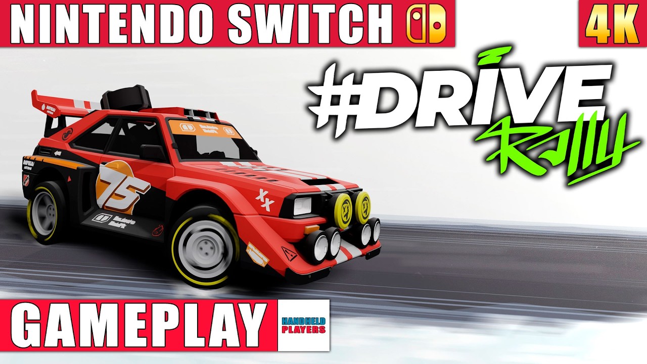 #DRIVE Rally Nintendo Switch 1 Gameplay in 4K