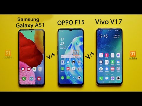 Samsung Galaxy A51 vs OPPO F15 vs Vivo V17: Comparison Overview