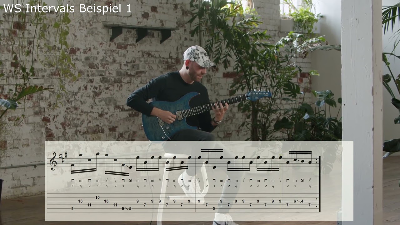 Intervals Lock & Key / Earthing Licks & Riffs mit Tabs YouTube