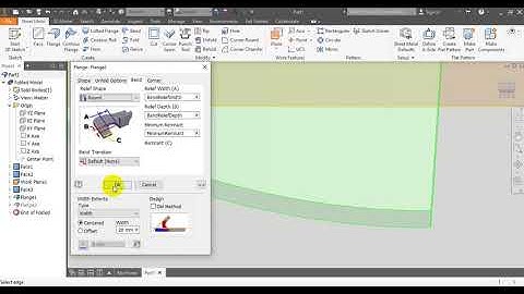 [Autodesk Inventor] Basic Sheet Metal Inventor 2019