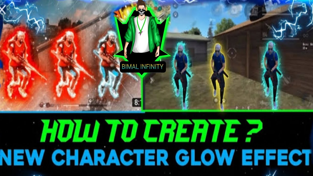 HOW TO CREATE ? NEW CHARACTER GLOW EFFECT 🤩🤩🤩 YouTube
