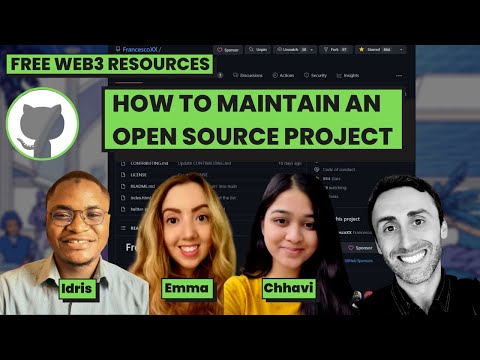 How to Maintain an Open Source Project - Free Web3 Resources