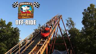 Snoopy's Soap Box Racers Off-Ride (60FPS), Kings Island Vekoma Family Boomerang | Non-Copyright