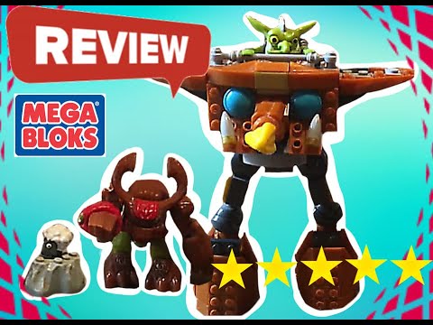 Mega Bloks Skylanders 95413 Agguato Troll Mech Tree Rex – Set 176 Pezzi Con Lancia Missili, 2 Personaggi, Giochi Per Bambini 5+ Anni - 5