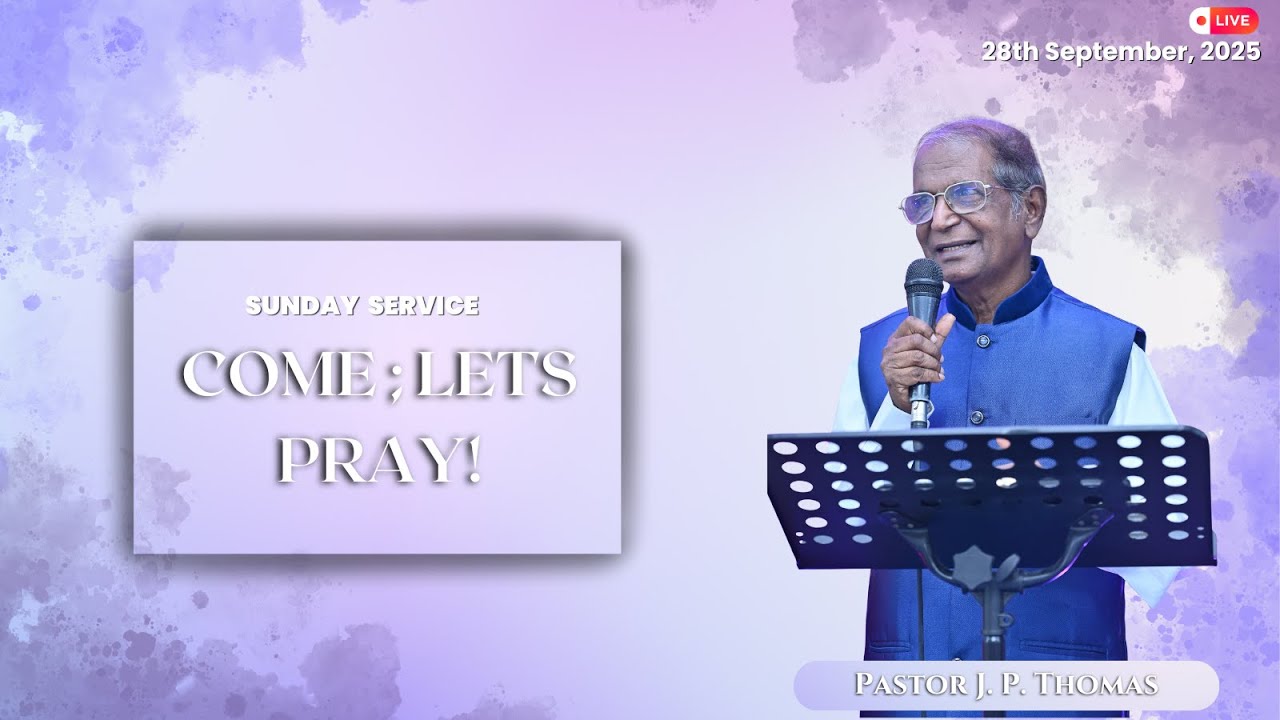 | LIVE | SUNDAY SERVICE | COME ; LETS PRAY! | ZION CHURCH | Pastor J. P ...