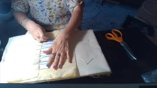 A simple way to MOUNT A FINISHED EMBROIDERY with HELEN M. STEVENS