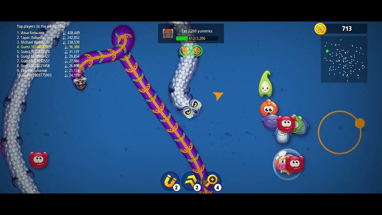worm zone io best gameplay video #viralvideo - YouTube