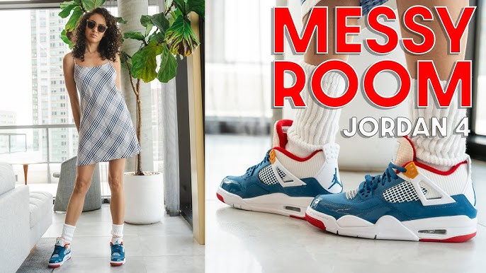 Air Jordan 4 'messy Room' Review Unboxing, 2024