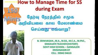Time Management 10th Social Science